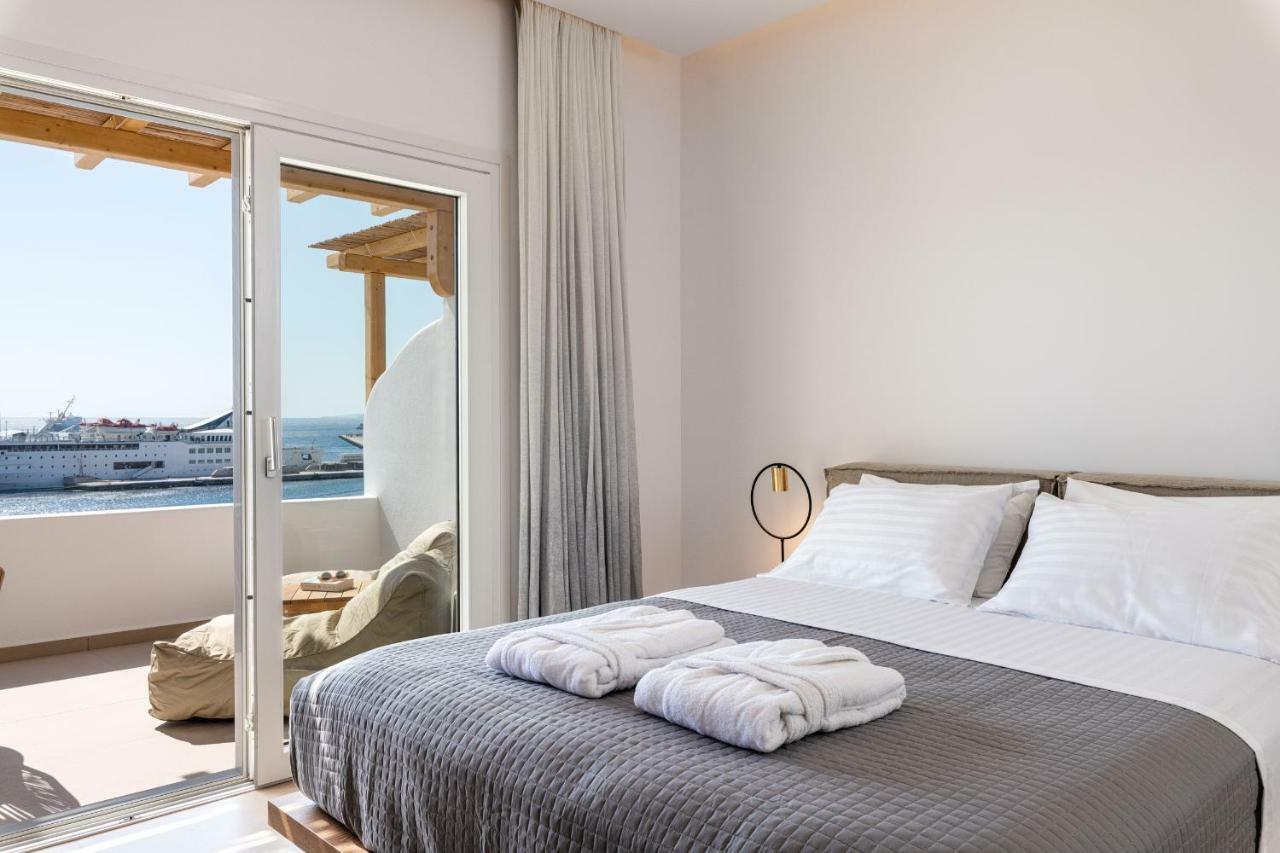 Avra Mykonos Hotell Tourlos Exteriör bild